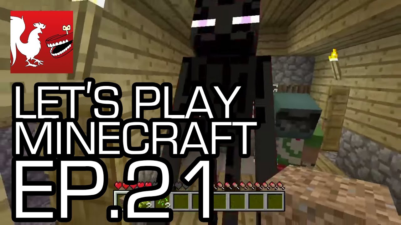Let's Play Minecraft - Episode 21 - Stronghold Hunting in 1.8! | Rooster Teeth