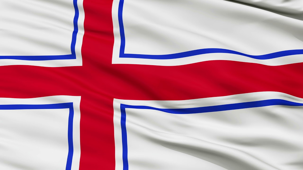 Georgian Orthodox Church Religious Flag Animation | 4k | Flags of the World
