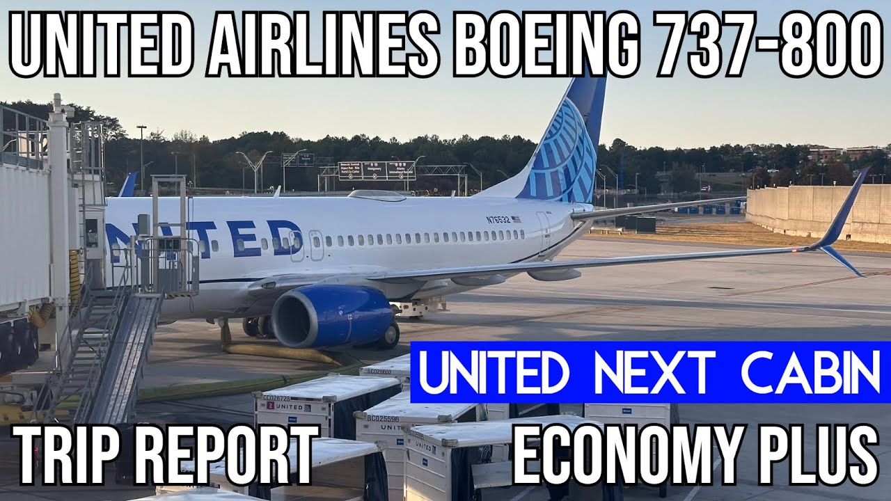 [TRIP REPORT] United Airlines Boeing 737-800 (ECONOMY PLUS) Atlanta (ATL) - Chicago (ORD)