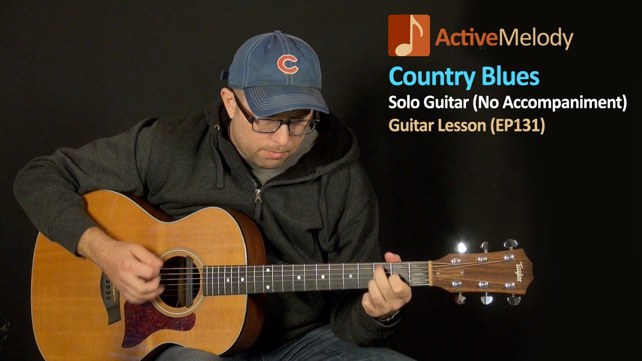 Country Blues Guitar Lesson - Solo Guitar - EP131