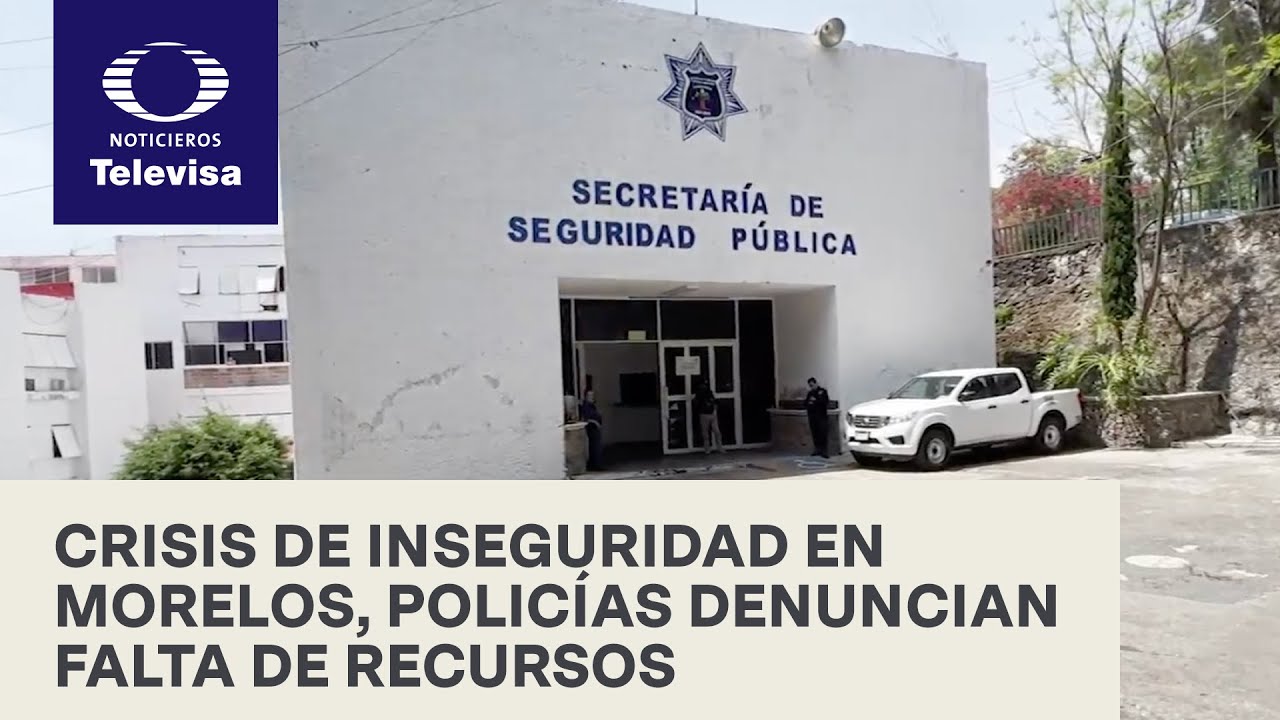Ante el alza de inseguridad, policías de Morelos se quejan de la falta de patrullas y equipo