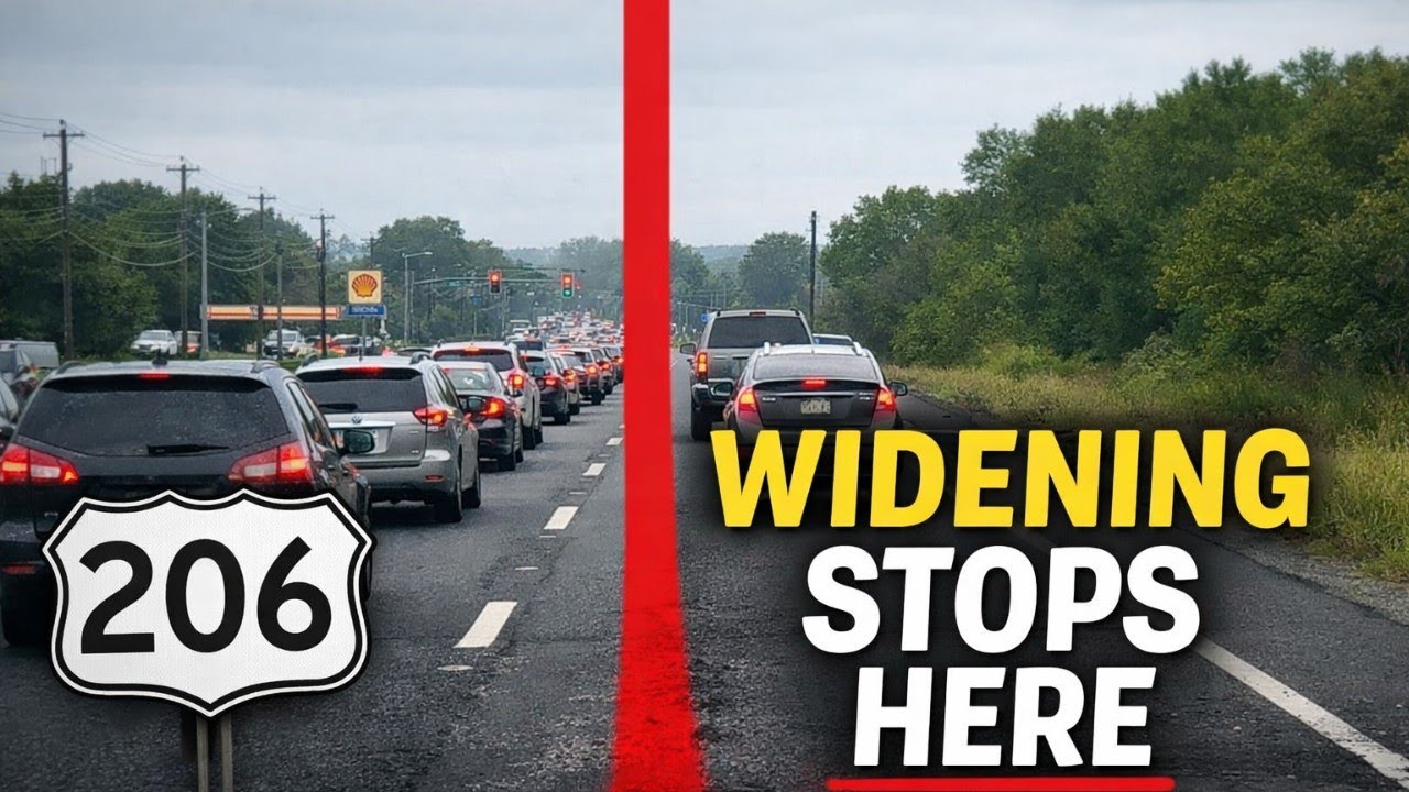 Why Route 206 Was Never Widened Into Montgomery Township