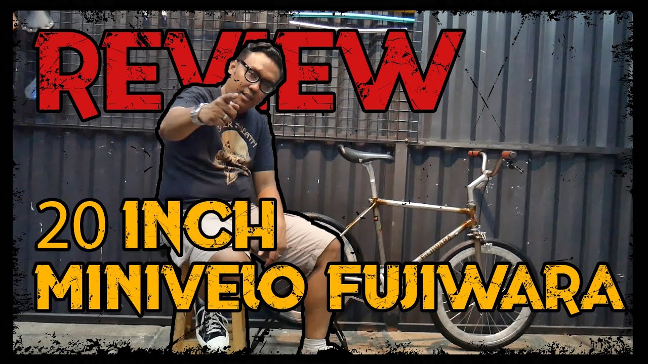 Review Sepeda Minivelo Fujiwara 20inch || Sepeda Unik, Kecil, Imut!!!