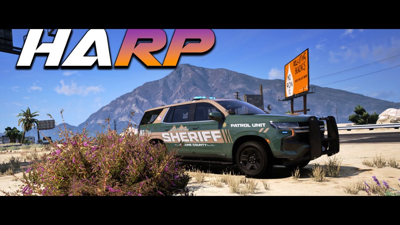 🔴 HARP | Episode 1 | Sheriff-K9 LEO Roleplay | #harp #gta5rp #fivem