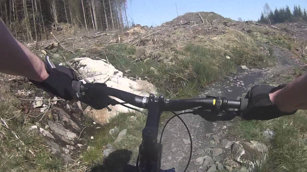 Kirroughtree (7 Stanes), Scotland. Red Route MTB