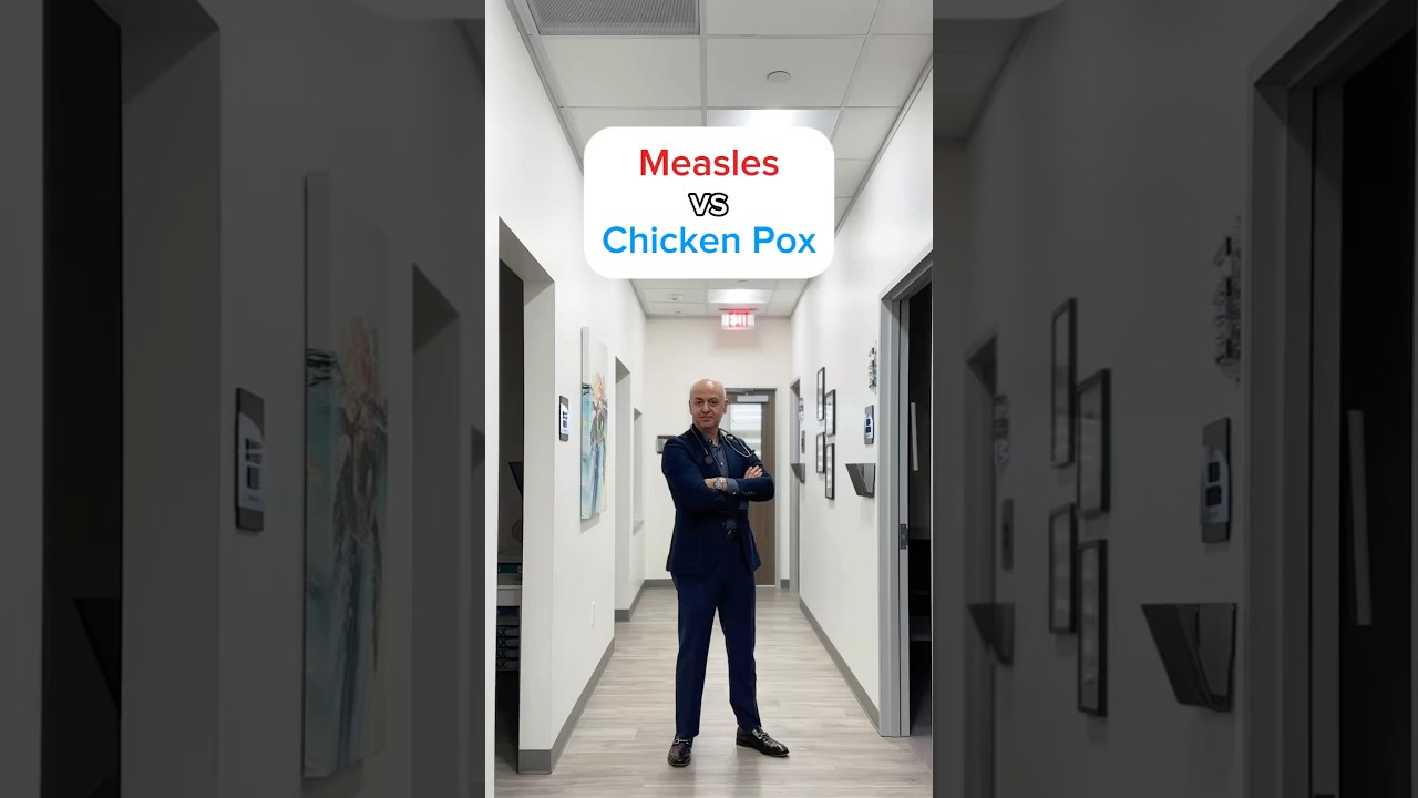 Measles vs Chicken Pox 🦠with Infectious Disease Specialist Dr. Husam Issa