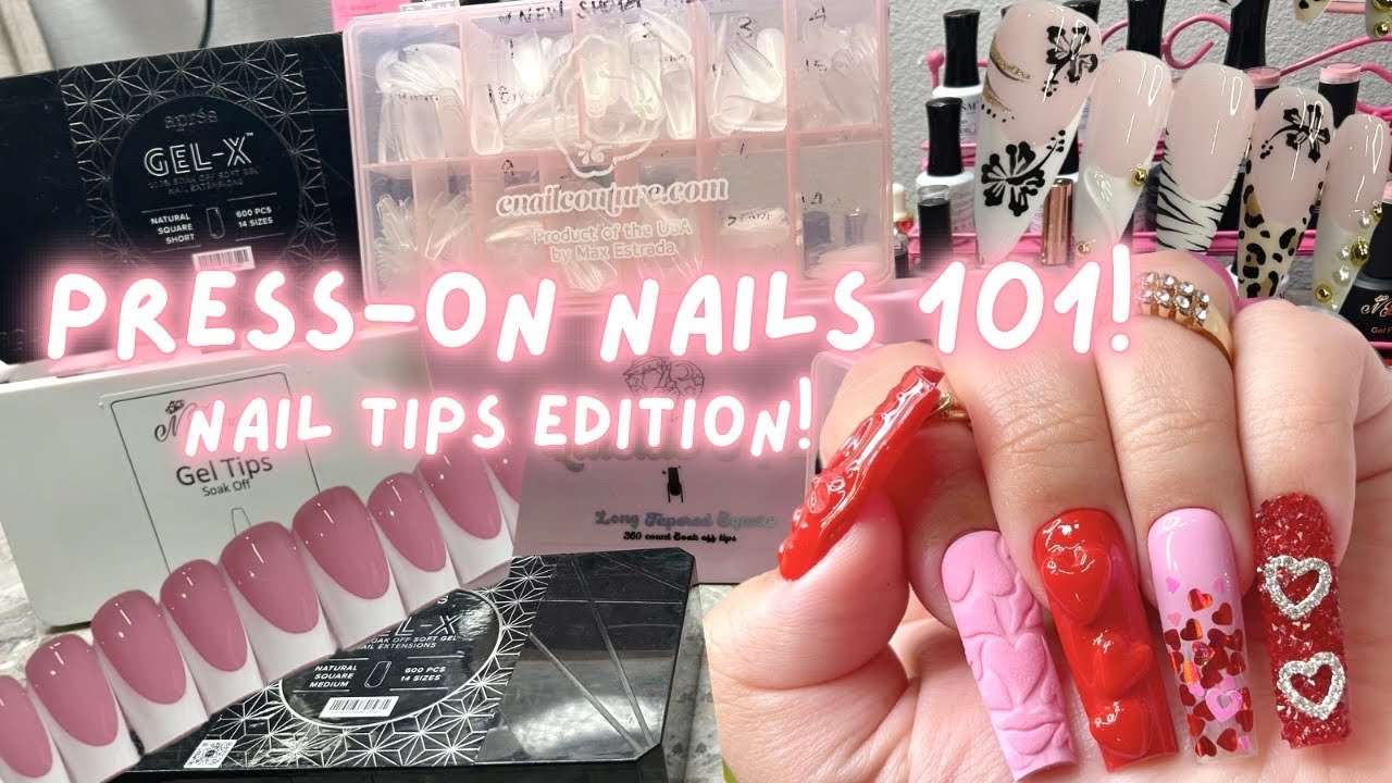 EP4 PRESS ON NAILS 101: Nail Tips Edition! Affordable Nail tips for presson nail business