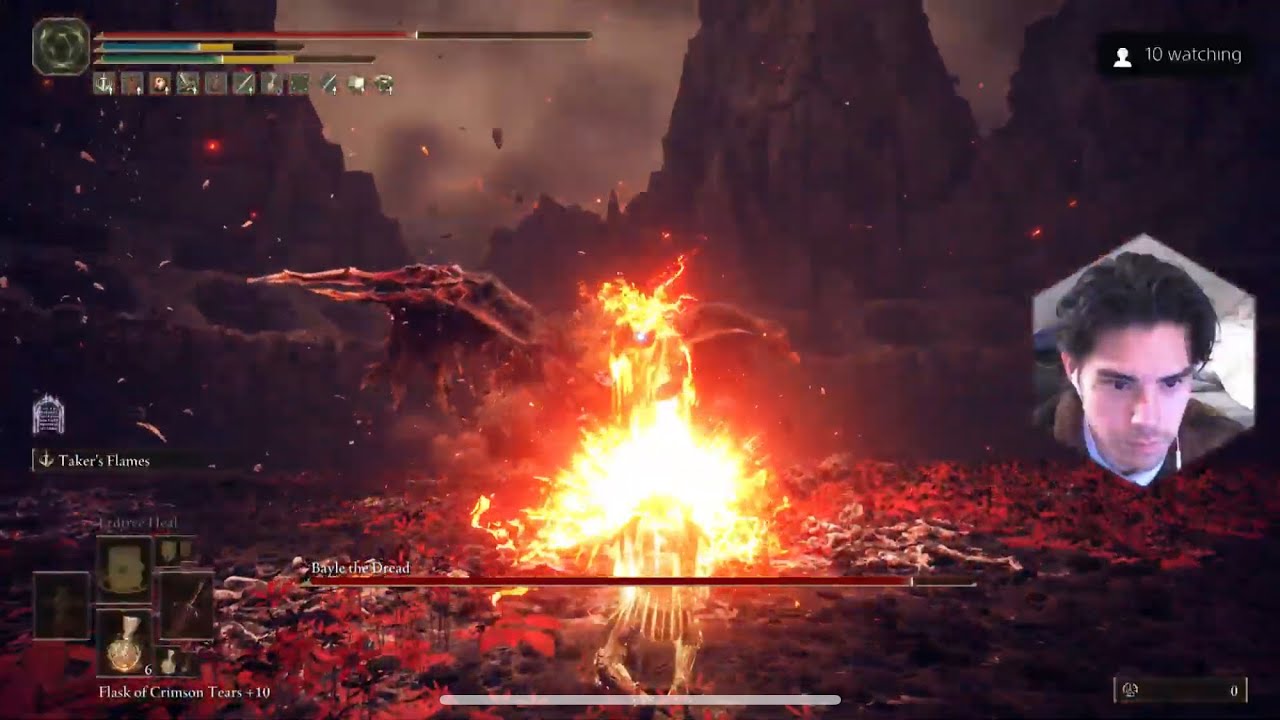 Disintegrating Bayle With My Giblet Sword