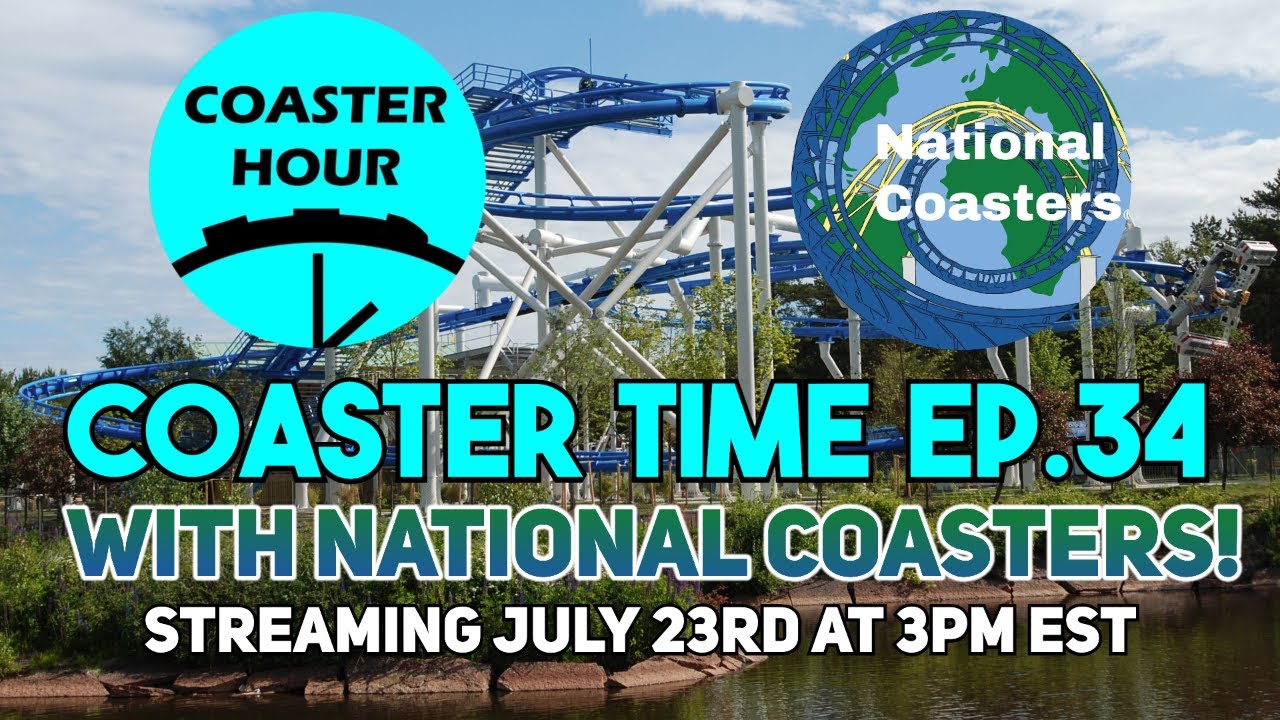 Coaster Time 34 with National Coasters! | Coaster Hour Livestream | National Coasters