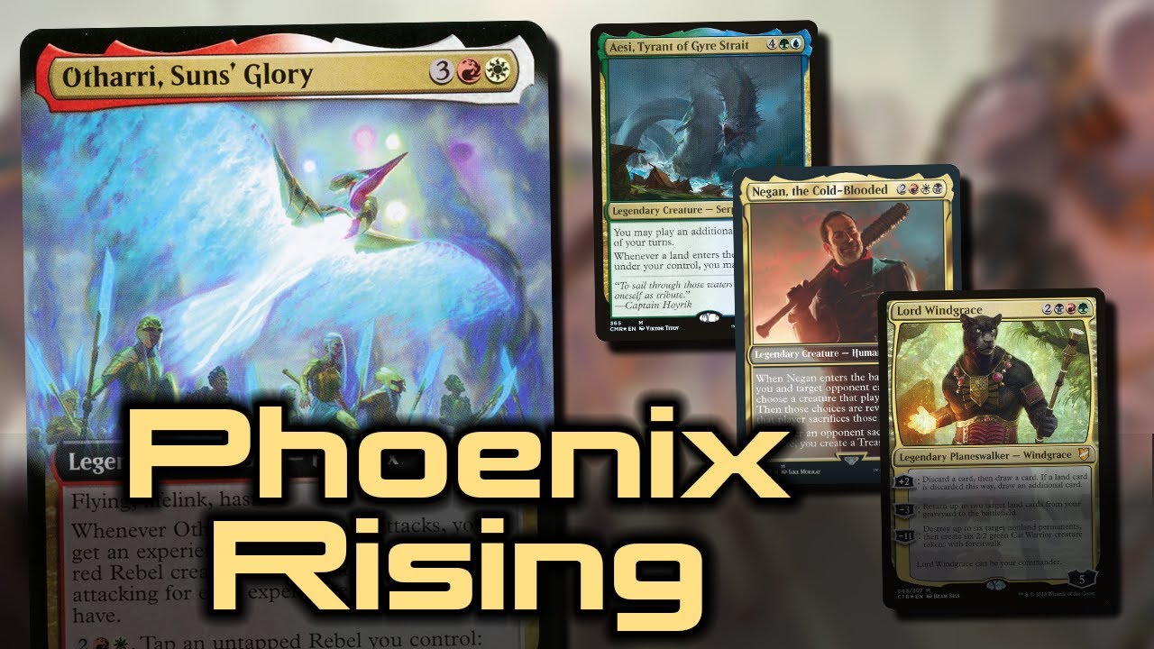 Otharri EDH Gameplay | vs Lord Windgrace vs Negan vs Aesi | Magic Online