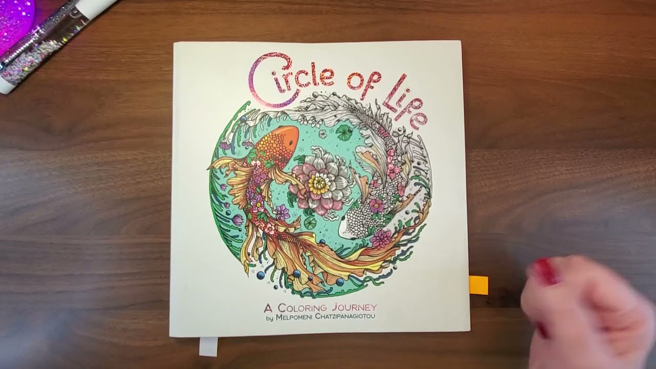 Completed pages from Circle of Life