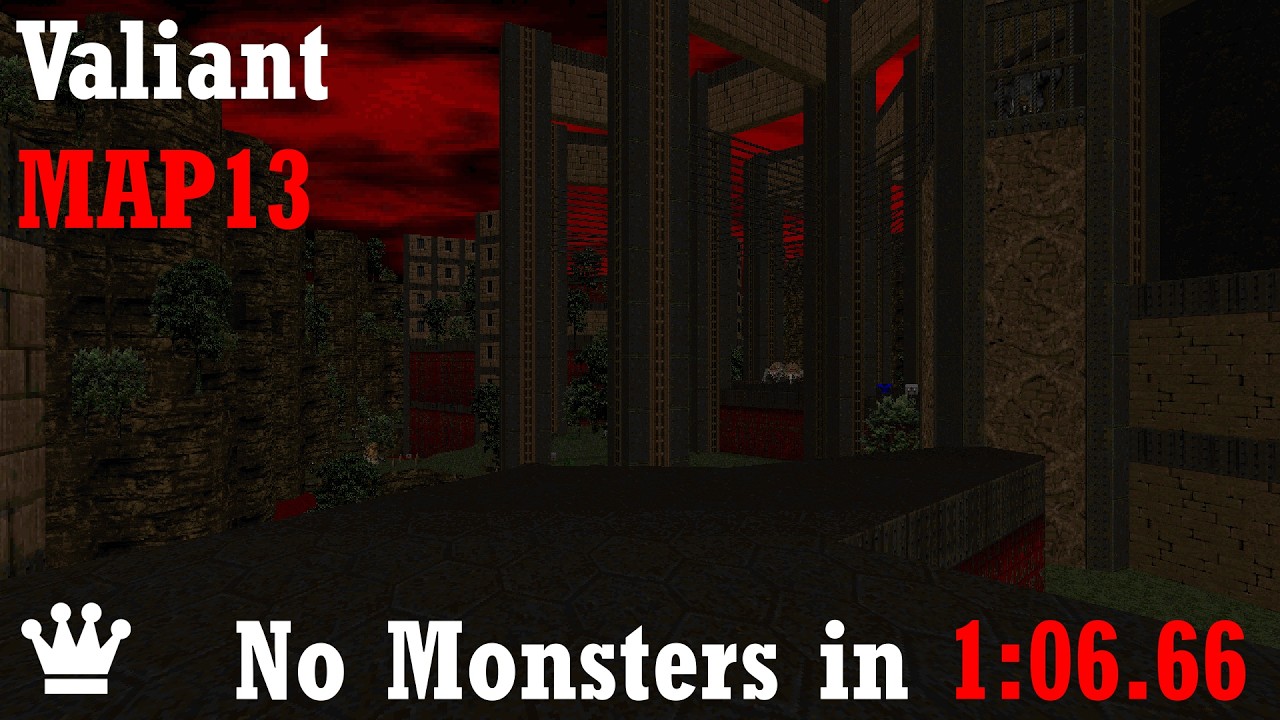 Doom II - Valiant MAP13 in 1:06.66 // NoMo