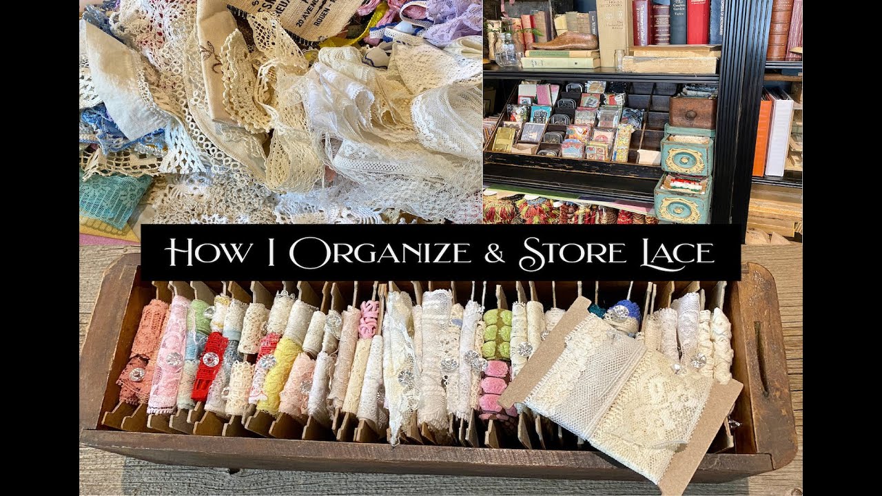 Organizing and Storage Ideas for Trims, Buttons and More:  Cardboard Spool Demo from Recyclables