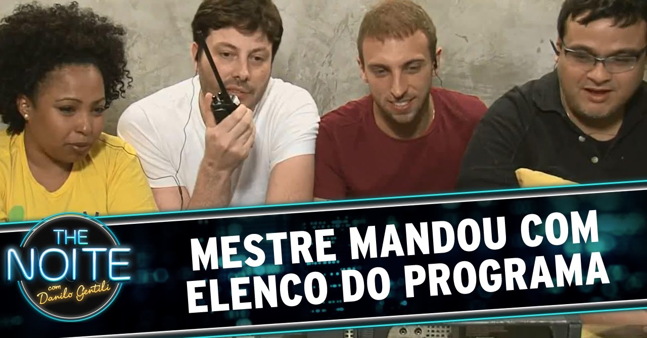 The Noite (17/09/14) - Mestre Mandou com elenco do The Noite
