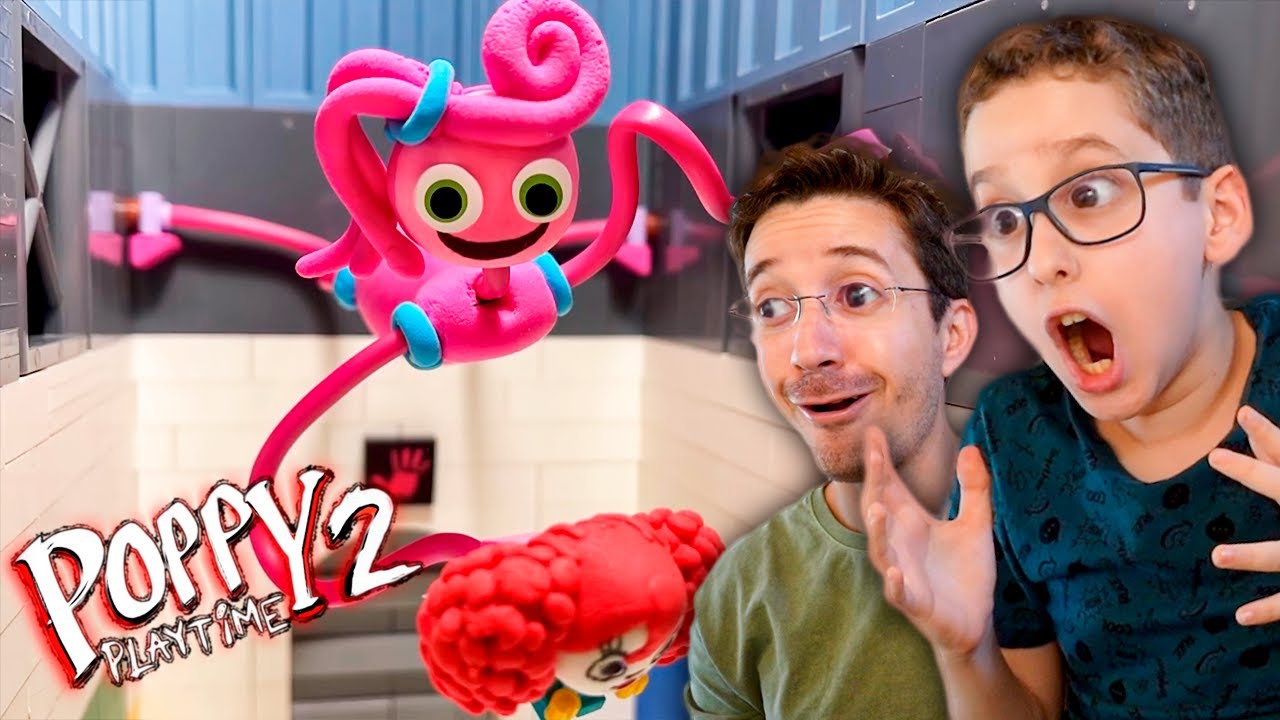 POPPY PLAYTIME CAPITULO 2 DE LEGO (Animação Emocionante) - Paulinho e Toquinho Family