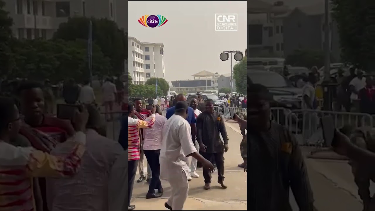 #BawumiaSpeaks:  A rousing welcome for Dr. Matthew Opoku Prempeh ahead of Dr. Bawumia's address