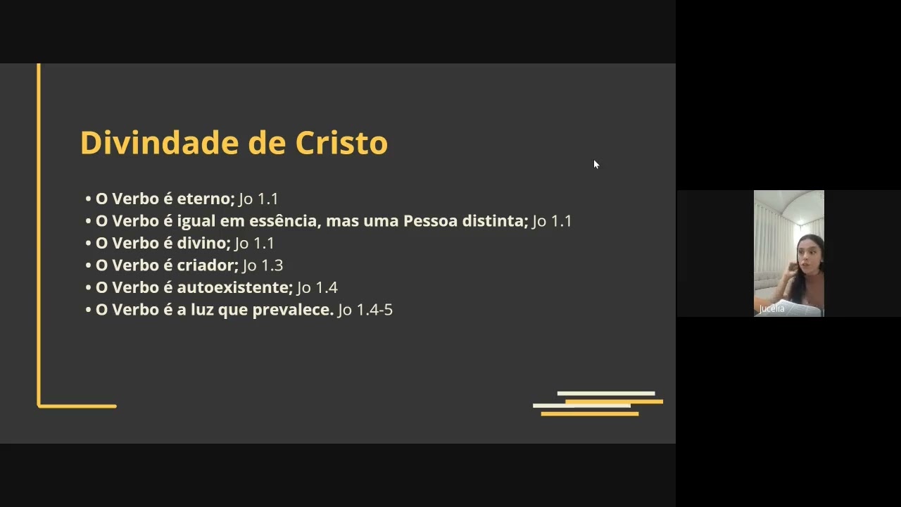 Reunião GEB 20/02/2026- Evangelho de João