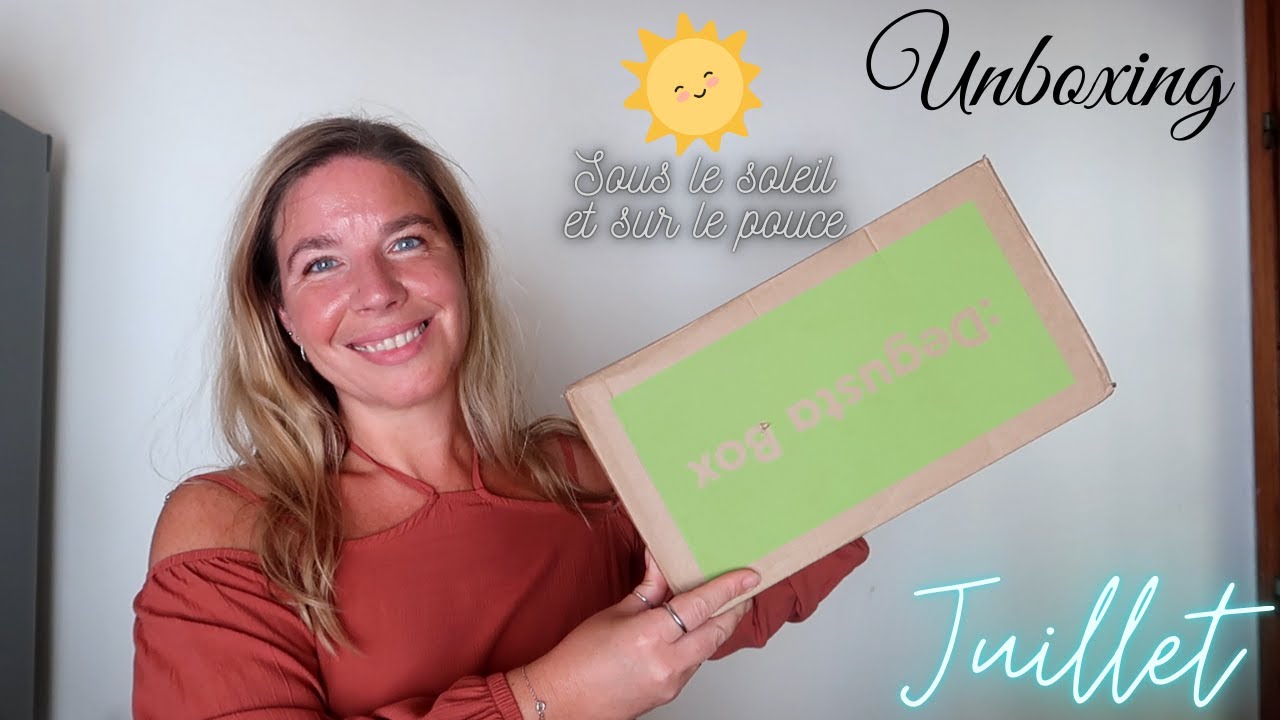Degustabox : Sous le Soleil et sous le pouce (Août 2024)