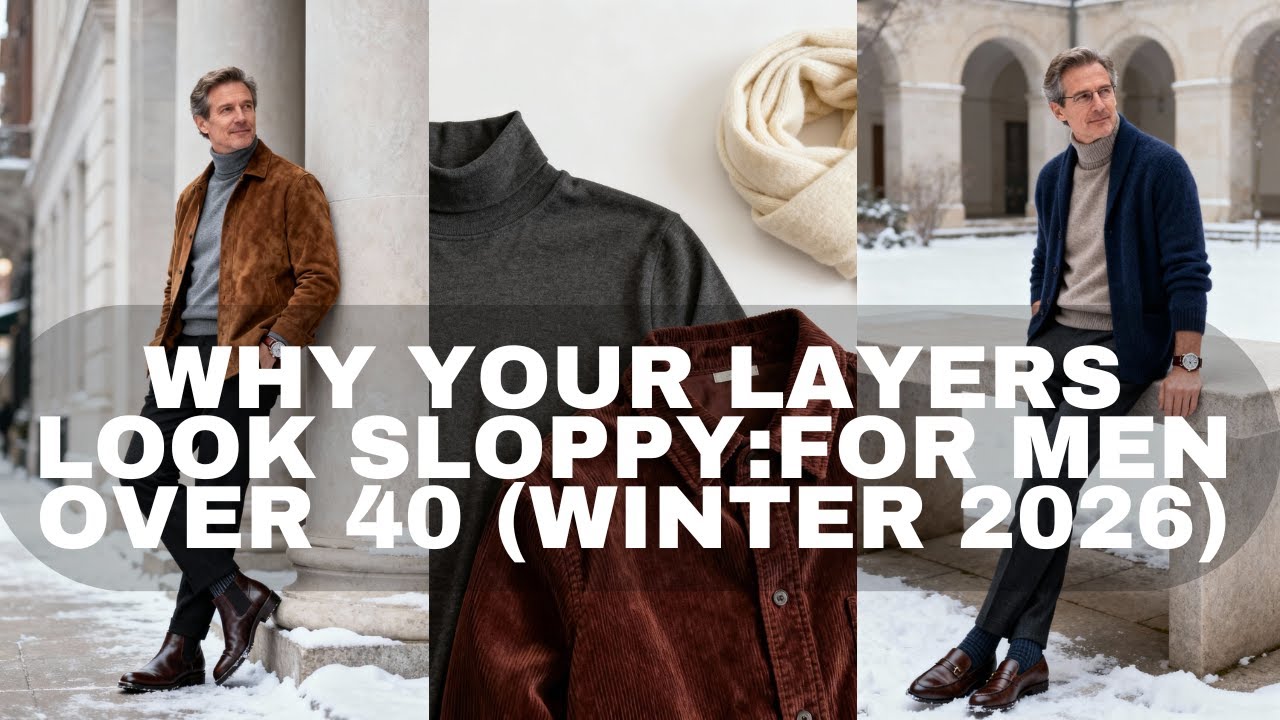 Why Your Layers Look Sloppy: Essential Combinations for Men Over 40 (Winter 2026)