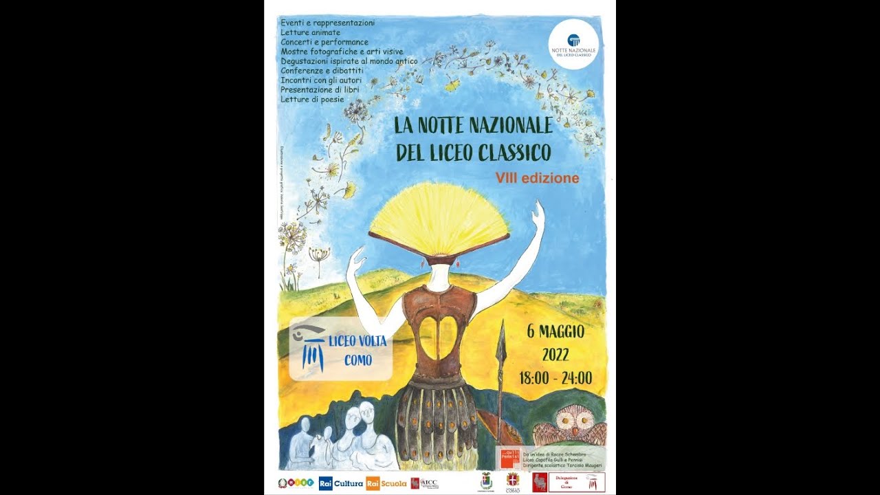 NOTTE NAZIONALE DEL LICEO CLASSICO - OTTAVA EDIZIONE 28 maggio 2021 - 18:00-24:00