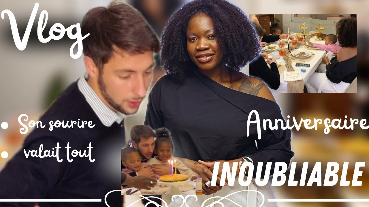 Anniversaire surprise en famille – Il ne s’y attendait pas du tout !”