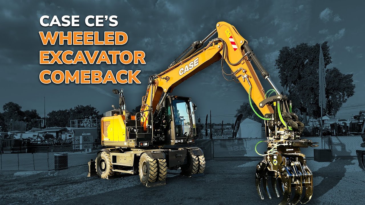 A Closer Look: Case E Series Wheeled Excavators