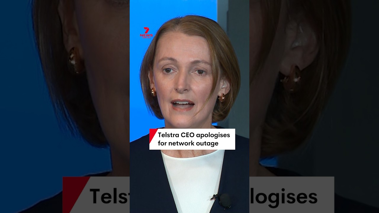 Telstra CEO apologises after network outage