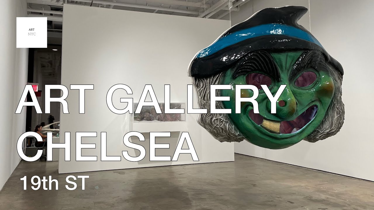 ART GALLERY SHOW CHELSEA NEW YORK19th ST DEC 2023   @ARTNYC