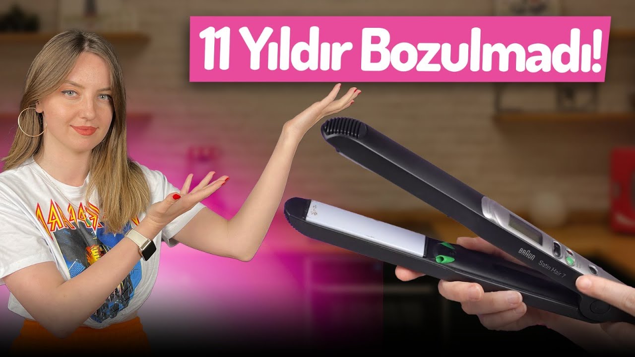11 YILDIR KULLANDIĞIM SAÇ DÜZLEŞTİRİCİYİ İNCELEDİM!