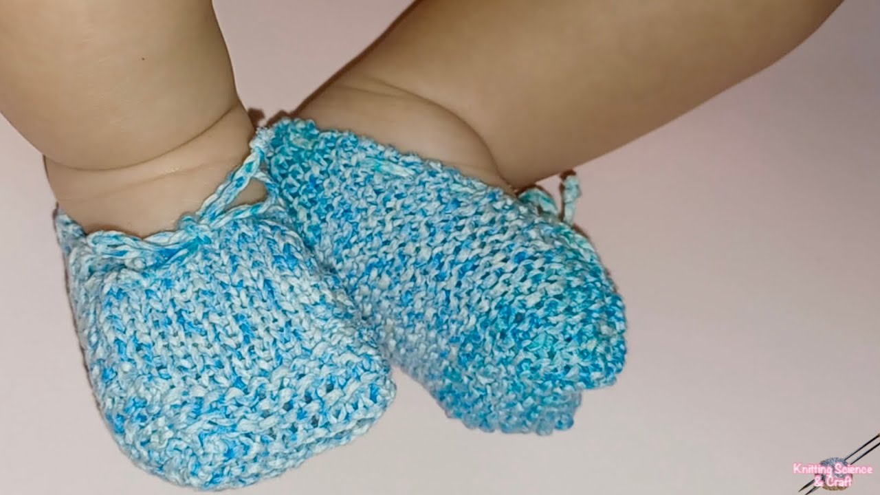 How to Knit Baby Moccasins – 0–3 Months Super Easy