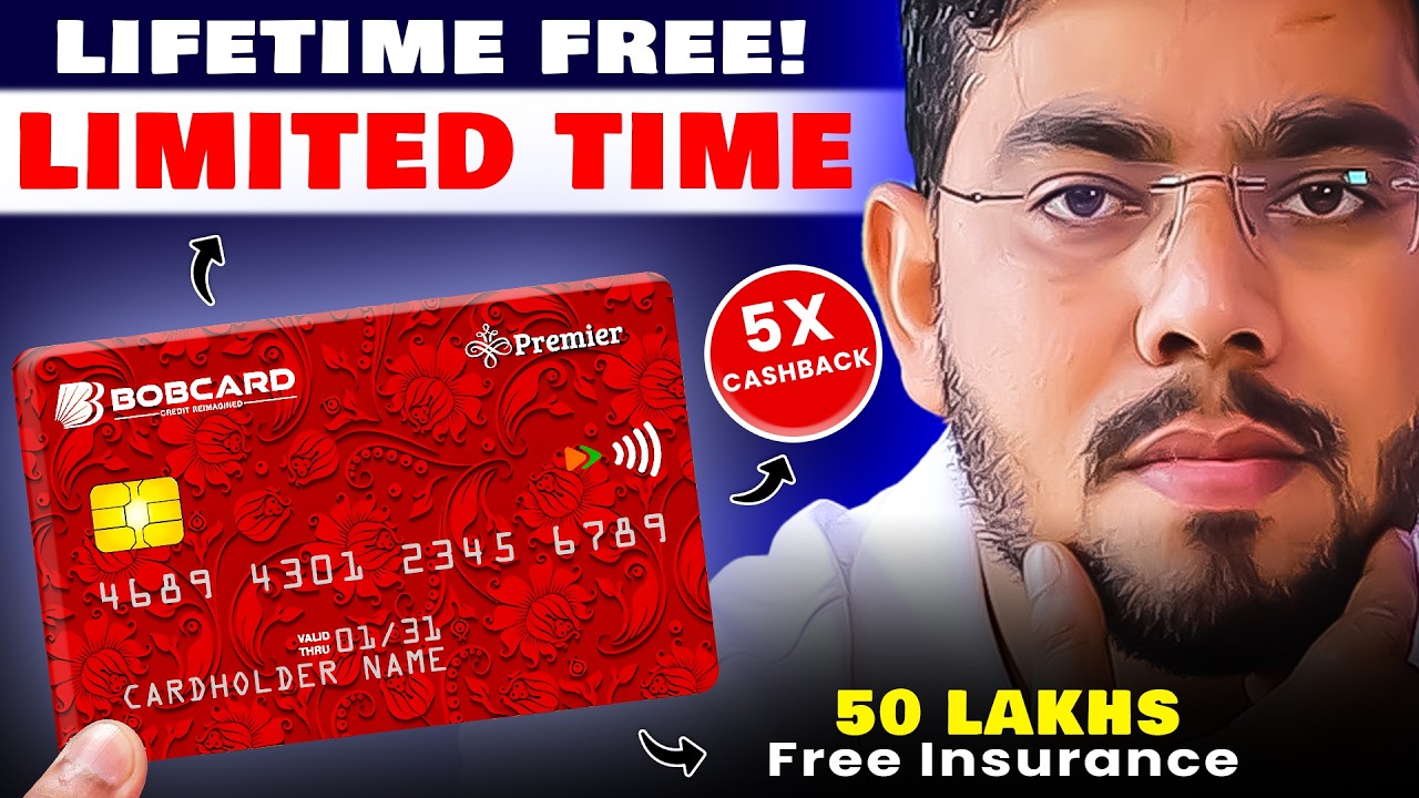 Lifetime Free! BOB PREMIER Credit Card for Limited Time | All Benefits Explain