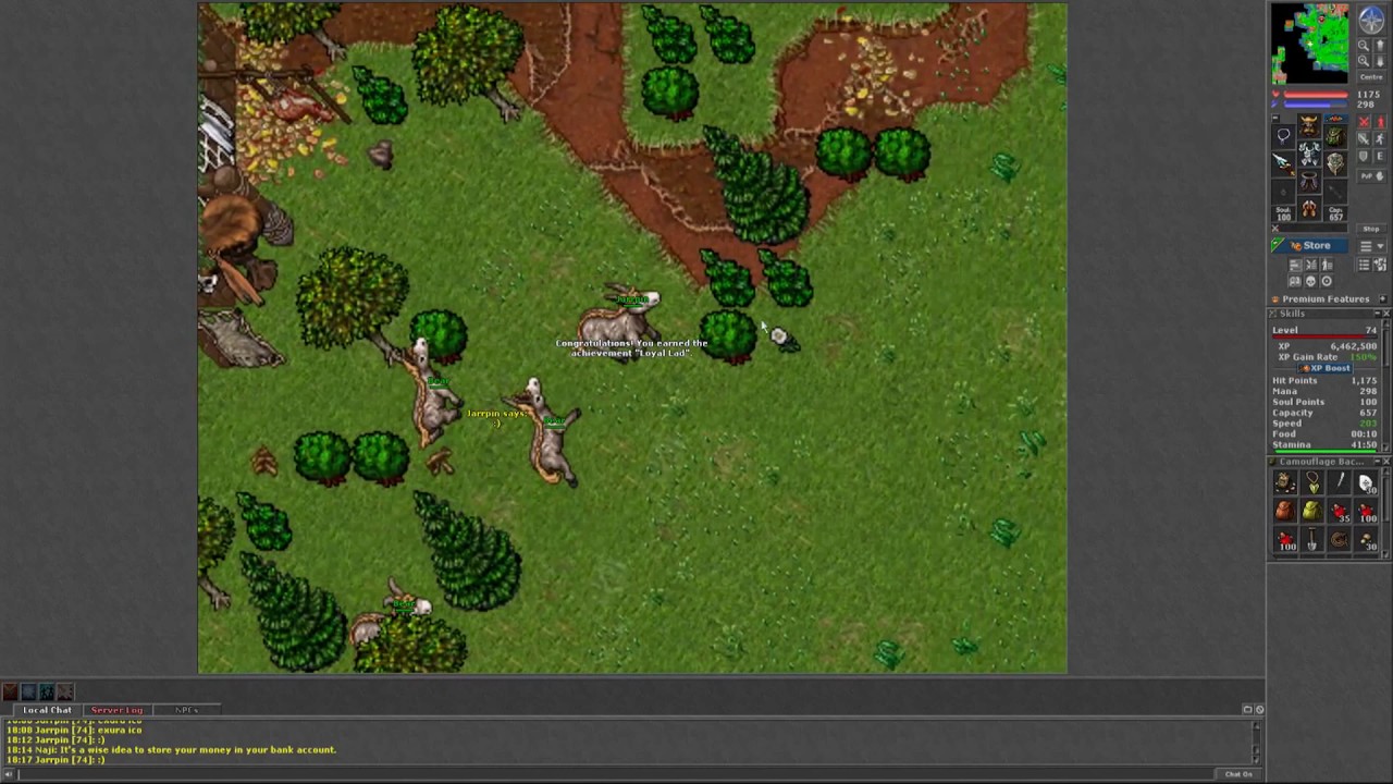 TIBIA - Oswajanie Donkey'a. Jak oswoić mounta#1
