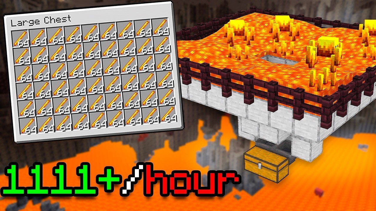 Easy Minecraft Blaze Farm (1.21 Tutorial)