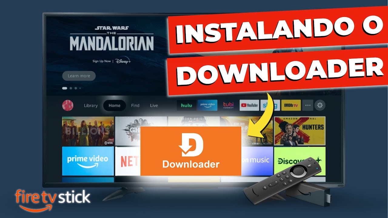 Como instalar o Downloader no Fire TV Stick [EM 1 MINUTO!]