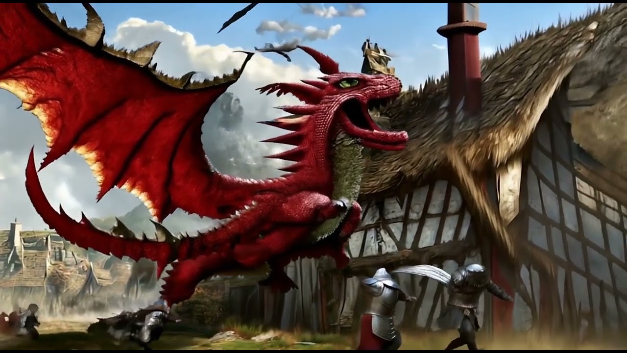 Dragon Attack - Village Defense Showdown