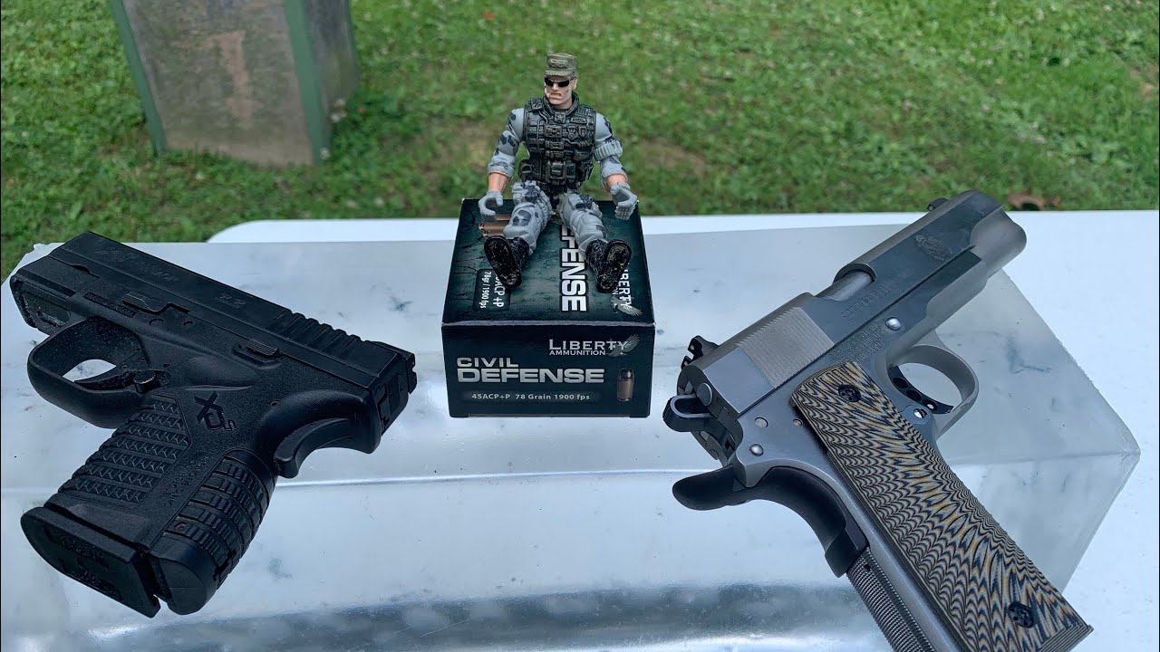45 acp Liberty Civil Defense: 1900 кадров в секунду!