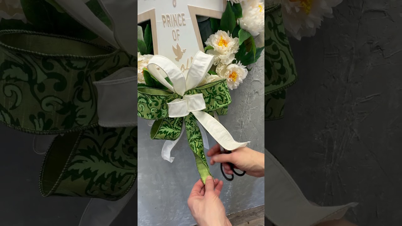 He's faithful! #easter #flowers #diywreath #worshipmusic