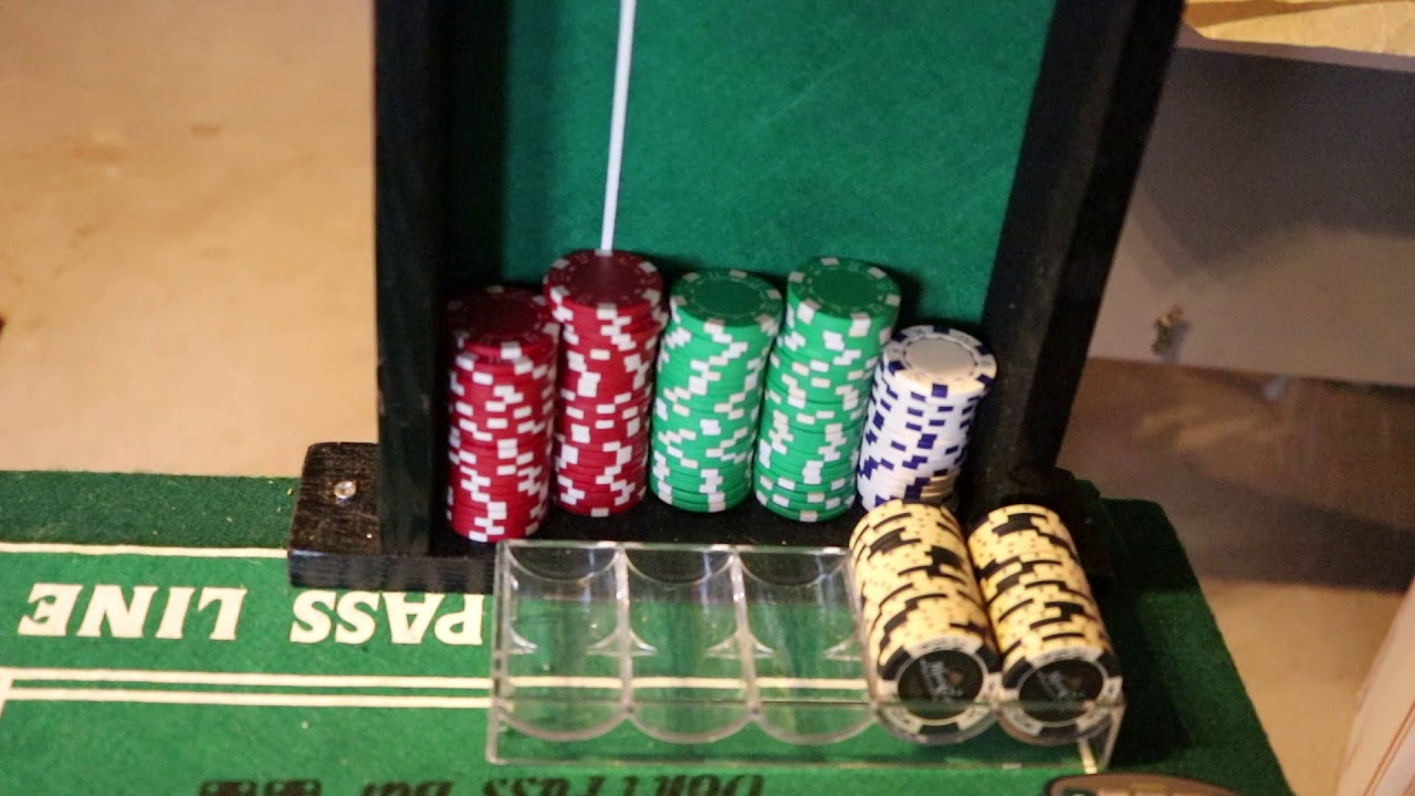 HOME MADE THROWING AND RECEIVING STATION= MAKING $$$ AT THE CASINO