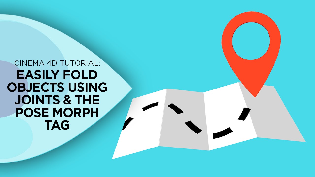 Cinema 4D Tutorial - Folding Objects Using Joints & Pose Morph Tag in Cinema 4D