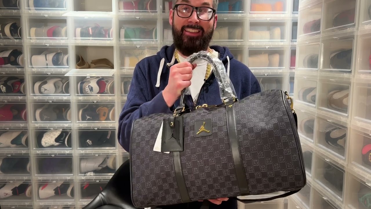 Unboxing : Jordan Monogram Duffle Bag 20L - MA0759-023