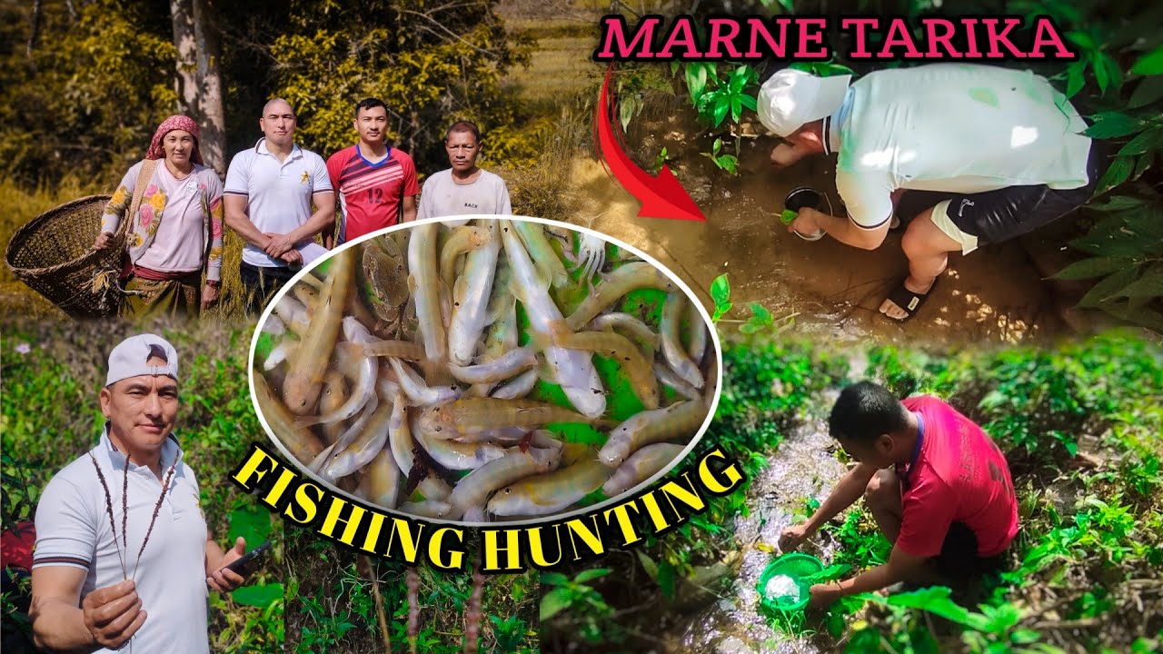 FISHING HUNTING😱/KHOLA MA JIKANA MACHHA MARDAI🤣/KATI DHERAI JIKANA/MAMA VANJA VAYARA JIKANA MARIYO😊