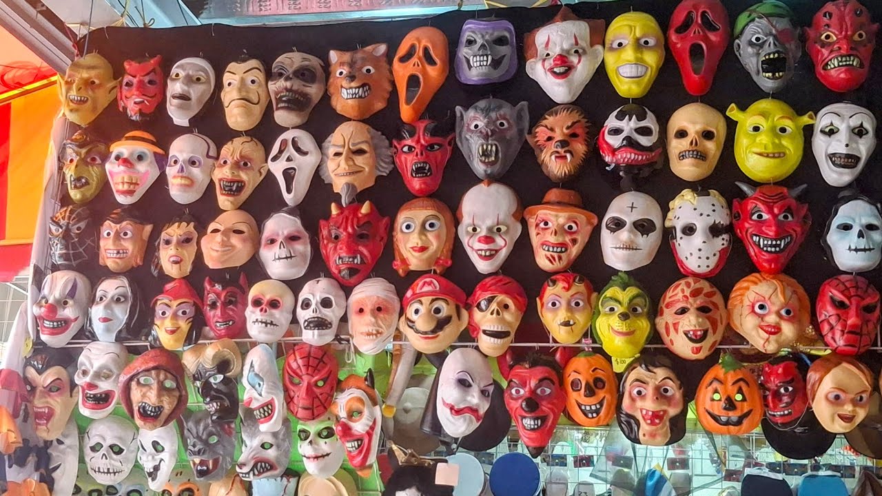 👺💀👽 MASCARAS MERLIN, MASCARAS Y DISFRACES PARA HALLOWEEN 🎃 TIENDA MERLIN, PLAZA SONORITA