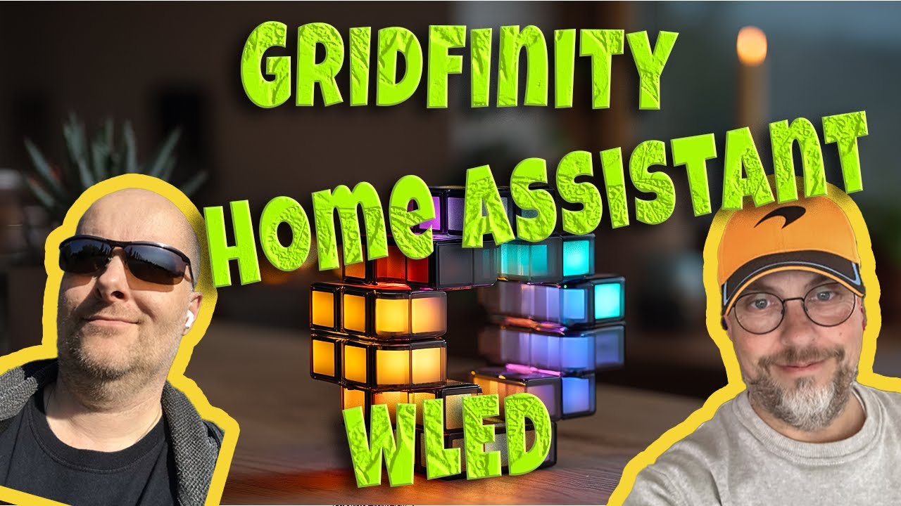 WLED, Gridfinity and Home Assistant automatic volume control