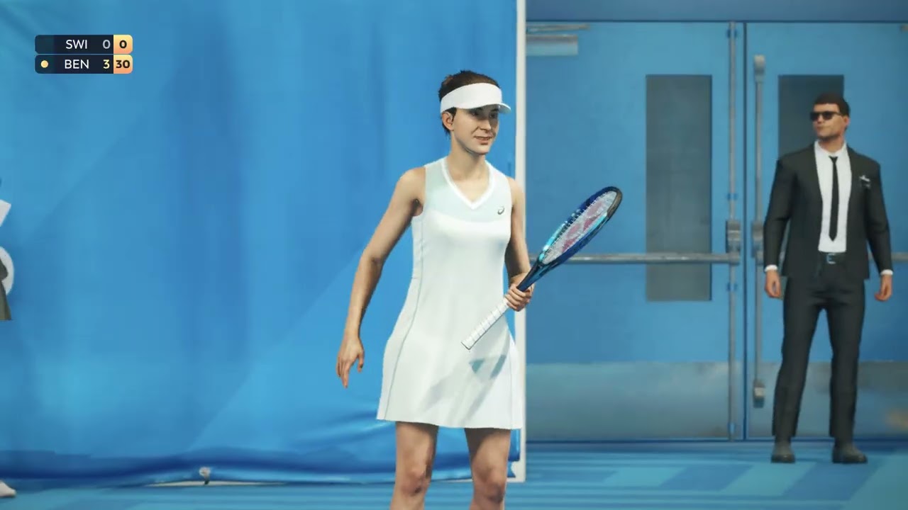 WTA 250 Ostrava Final: Bencic vs Swiatek | 1080P60 | TopSpin 2K25