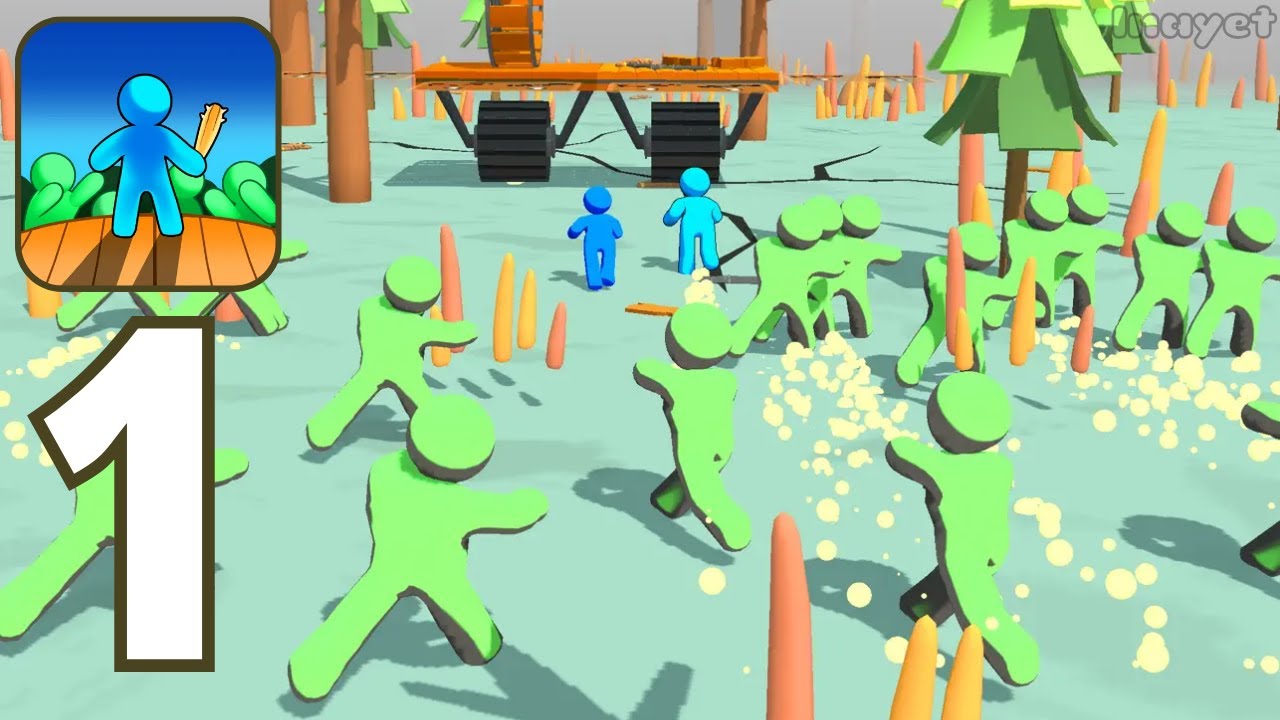 Zombie Raft - Gameplay Walkthrough Part 1 (Android,iOS)
