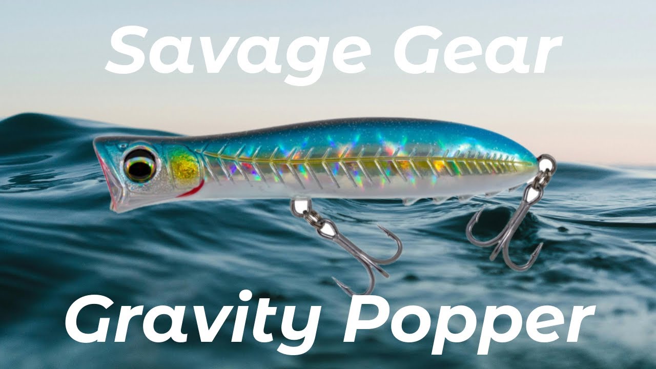 The Best Topwater Surface Lures - Savage Gear Gravity Popper