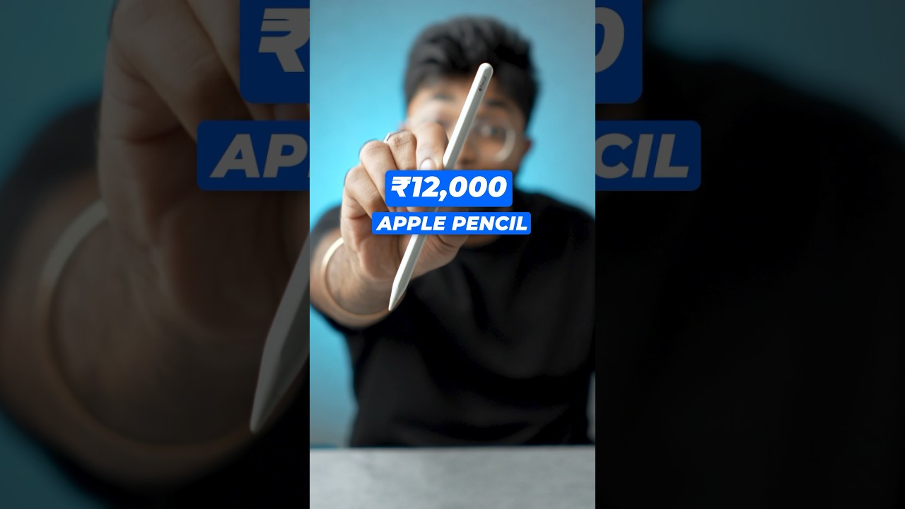 ₹2,500 vs ₹12,000 Apple Pencil 🔥 #gadgets #viral #india #hindi