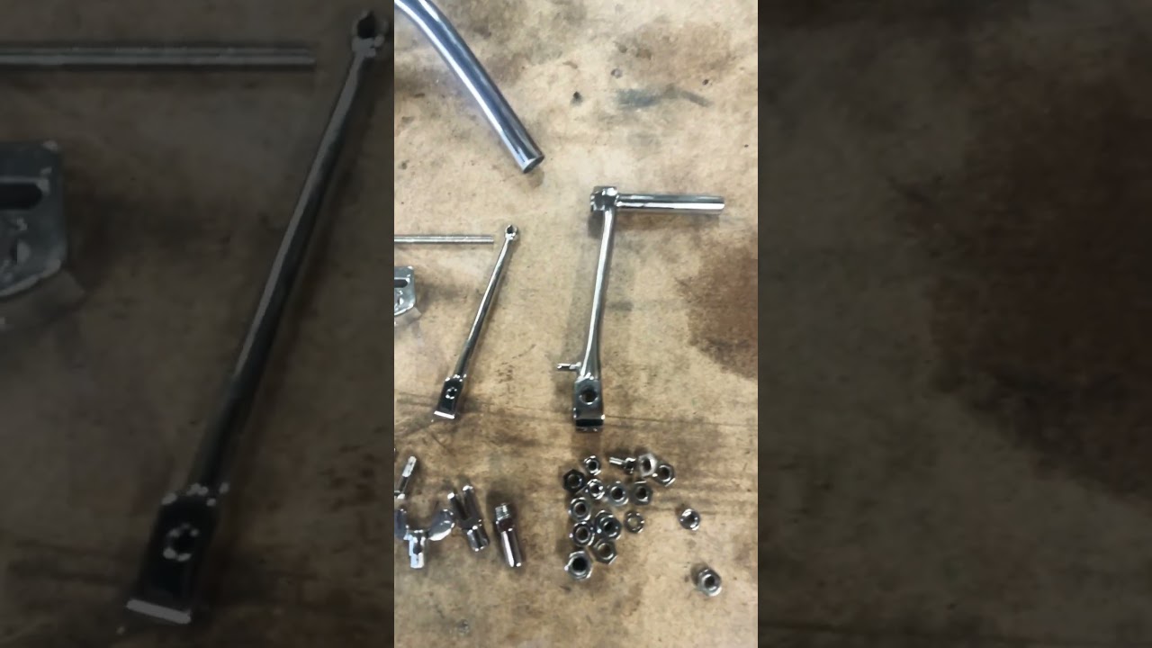 The electroplating is back and the nickel looks amazing! #automobile #restoration