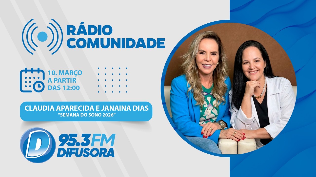 Rádio Comunidade - Dra. Claudia Aparecida e Janaina Dias Alcântara
