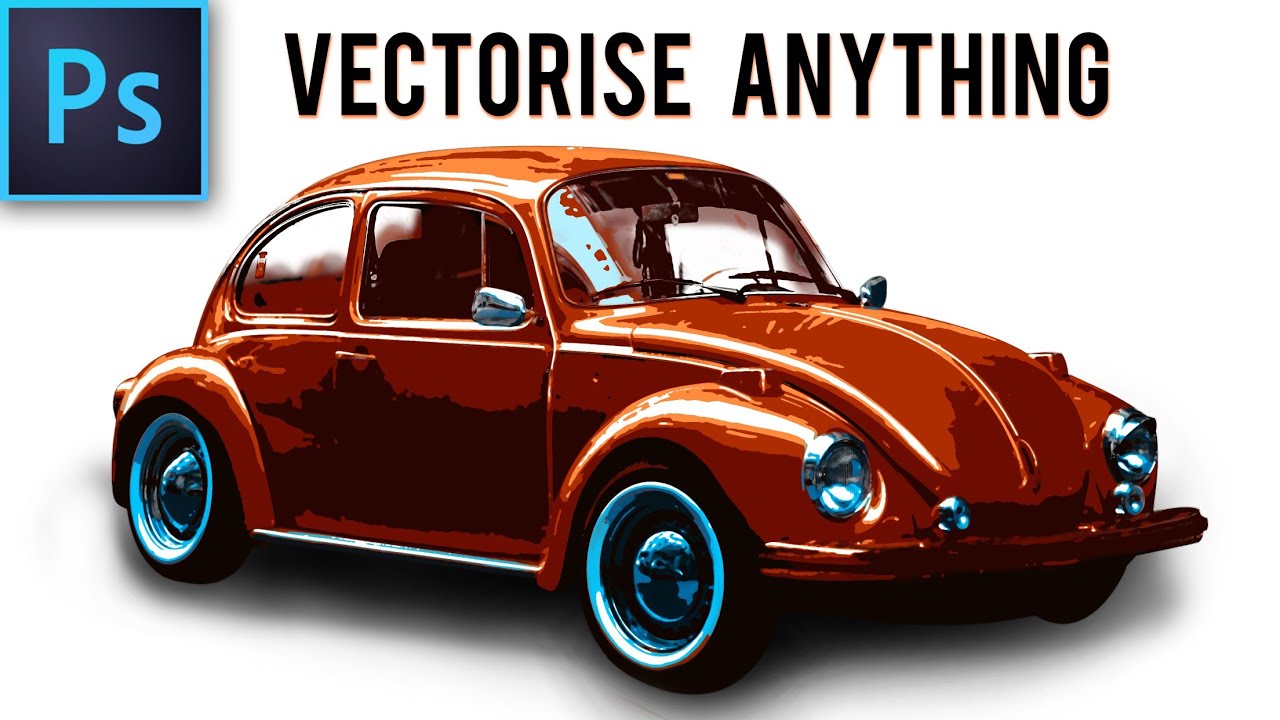 How to Vectorize Any Photo | Photoshop Tutorials - Destiny of Tutorials